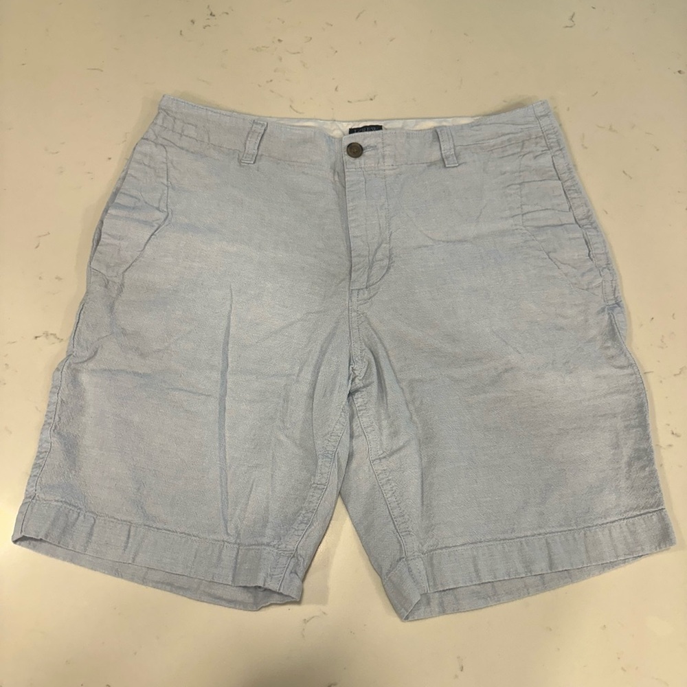 Men's J. Crew light blue shorts